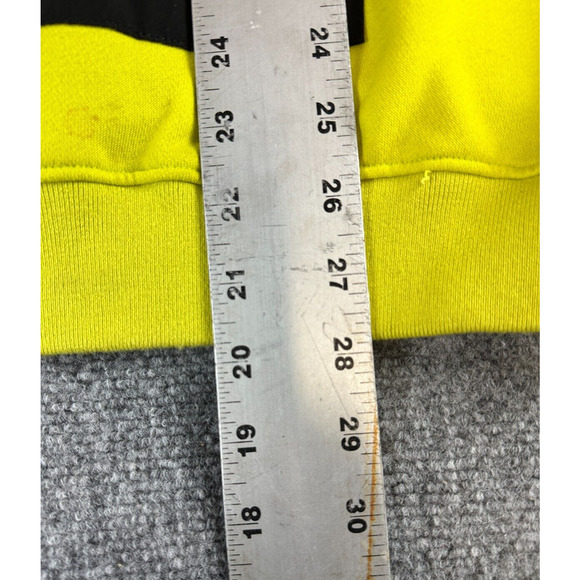 Icons Neon Pullover Hoodie Sweater Outer Many Pockets Hudsons Adult Size L - Picture 6 of 9